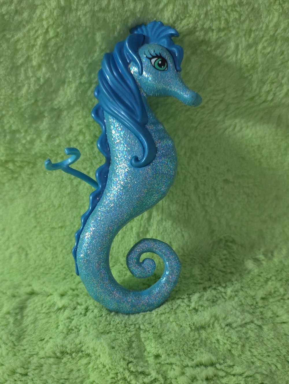 Barbie In A Mermaid Tale * SEAHORSE ONLY * Stylist Doll BLUE Glitter toy